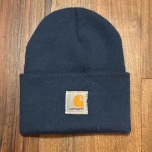 Carhartt unisex Dark Blue beenie